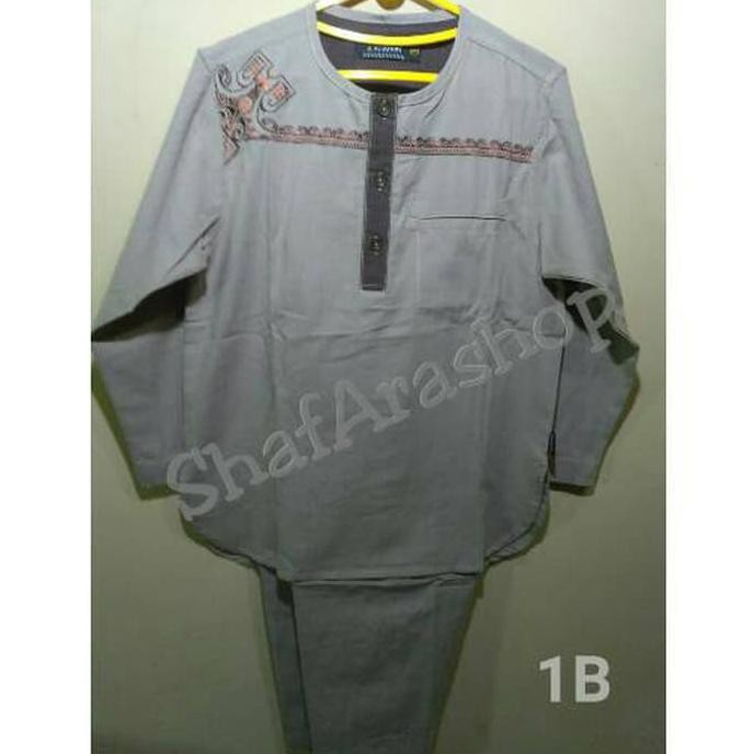 baju koko anak termurah Baju Koko Anak Al Lutfi lengan panjang stelan celana ready stock