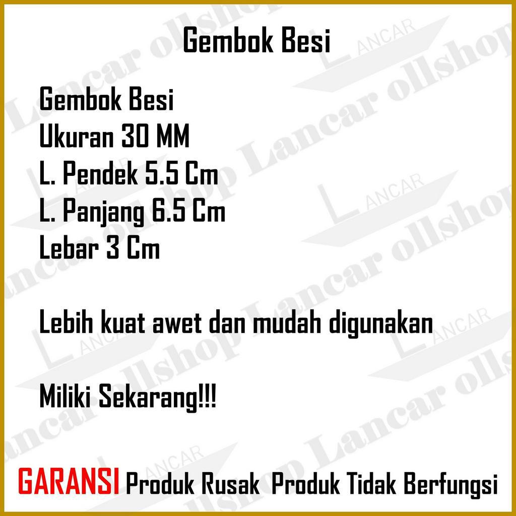 Gembok Pintu 30mm / Gembok pagar rumah / Pengaman pagar rumah / Gembok anti maling