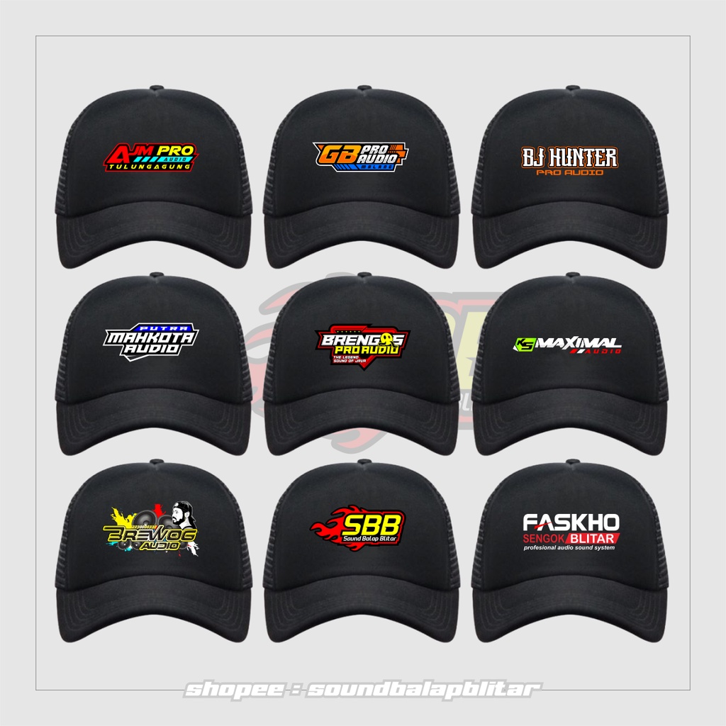 Topi Sound System Sound Balap - Brewog Brengos BJ Hunter Faskho - Soundbalapblitar