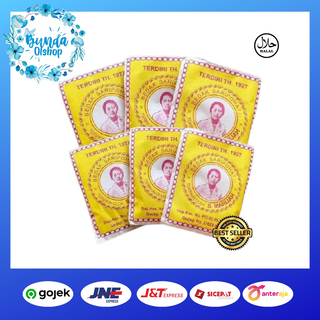 BEDAK SARIPOHATJI ORIGINAL / BEDAK DINGIN SARIPOHACI PER 1PCS