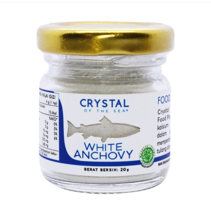Crystal of the Sea White Anchovy Powder 20g