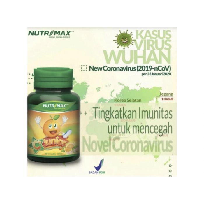 Nutrimax C+ Junior Vitamin Anak Vit Anak -