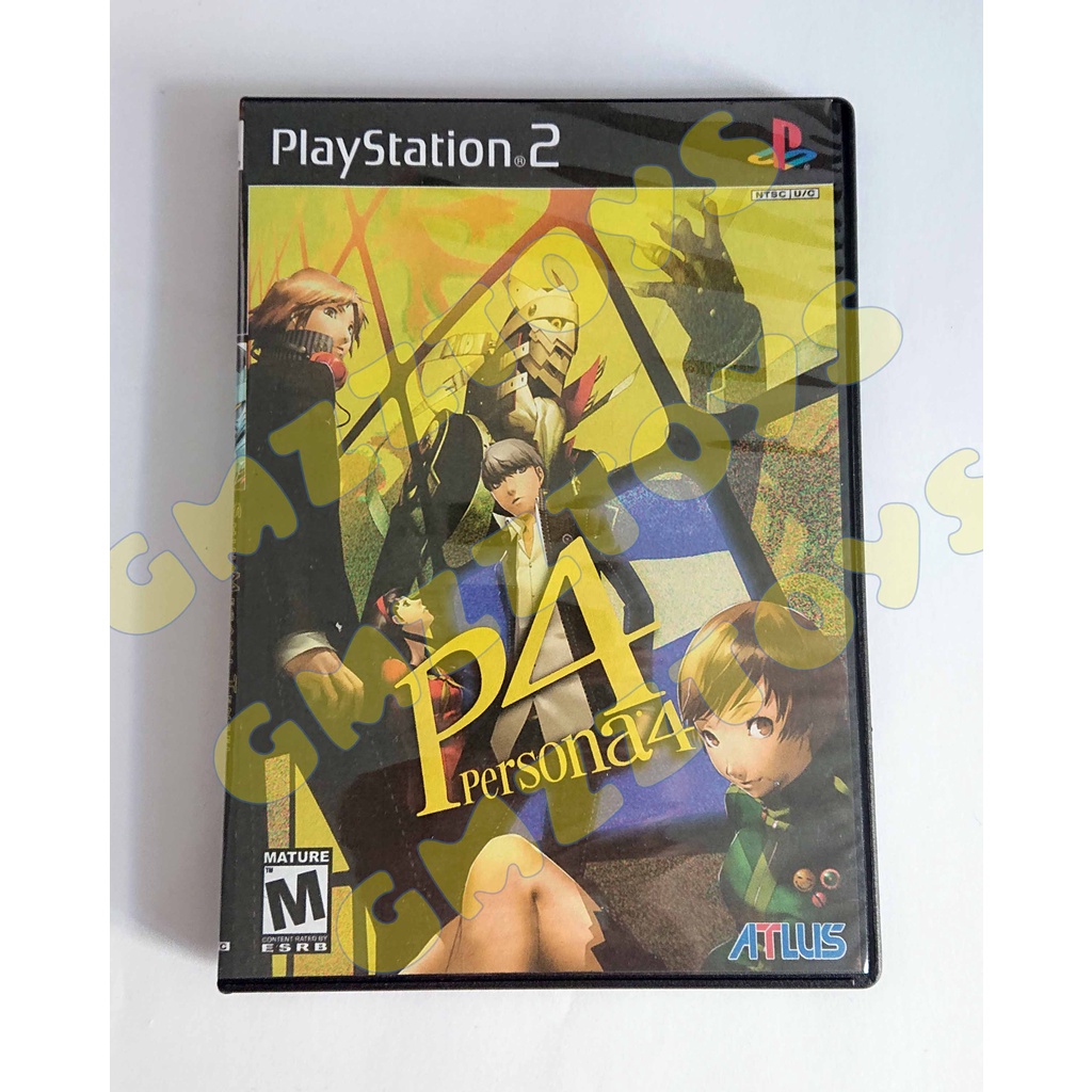 KASET PS2 PERSONA 4