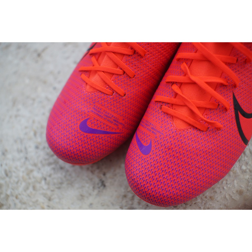 Sepatu Bola Nike Vapor 13 Academy FG - Laser Crimson  Original