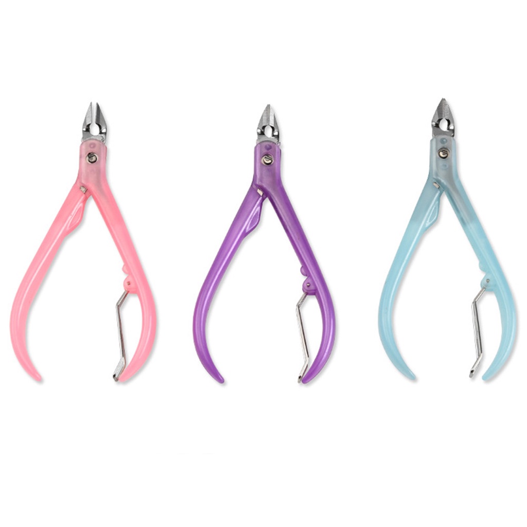 [Jianxin] Nail Clipper Sharp Portable Stainless Steel Mini Cuticle Scissor for Home