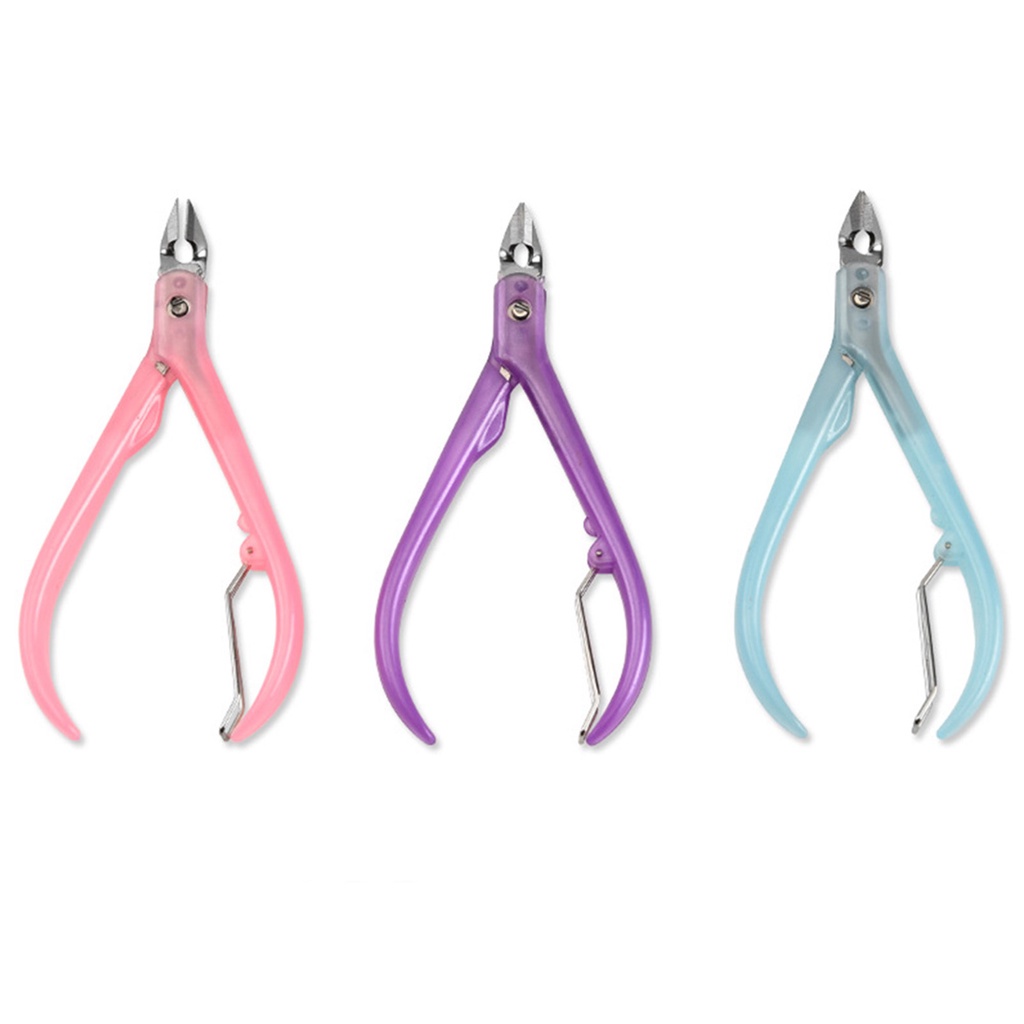 [Jianxin] Nail Clipper Sharp Portable Stainless Steel Mini Cuticle Scissor for Home