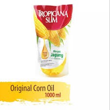 

Tropicana Slim Minyak Goreng Jagung / Corn Oil 1 Liter Pouch