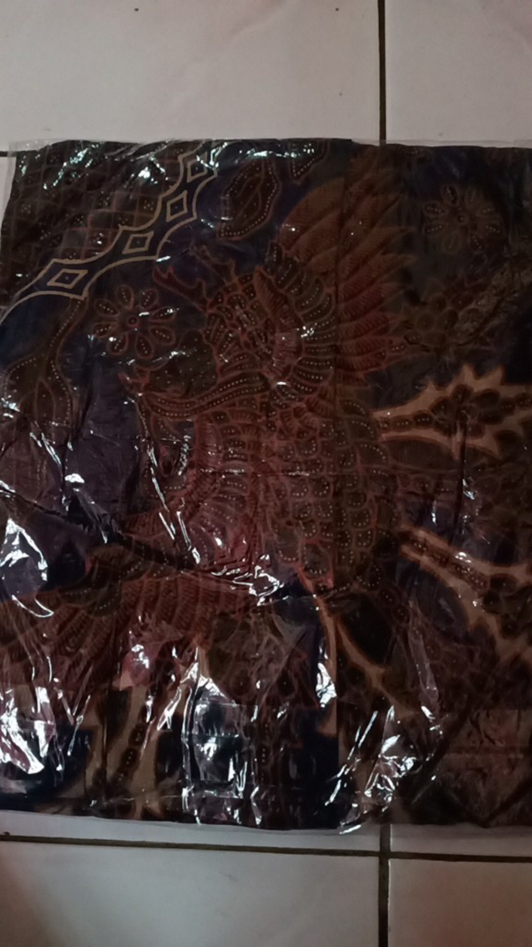 Kemeja Batik Jumbo Pria Lengan Panjang M L Xl Xxl Atasan Kemeja Batik Kondangan Pria Lengan Panjang