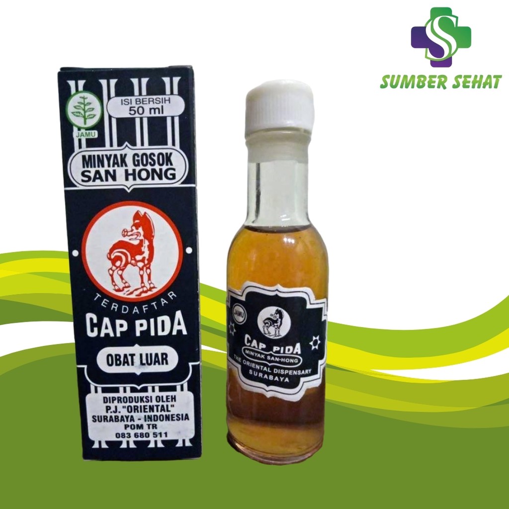 MINYAK SAN HONG CAP PIDA BOTOL 50 ML