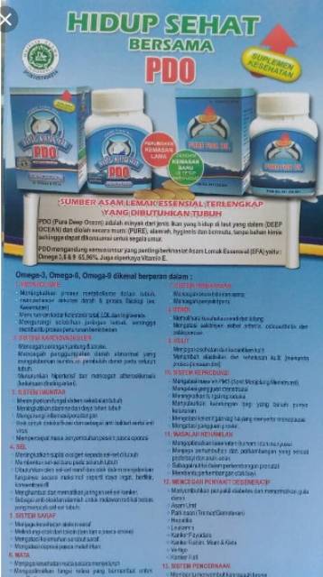 PDO 1 Lusin Free Hadiah Minyak Ikan PDO(Pure Deep ocean) RB7