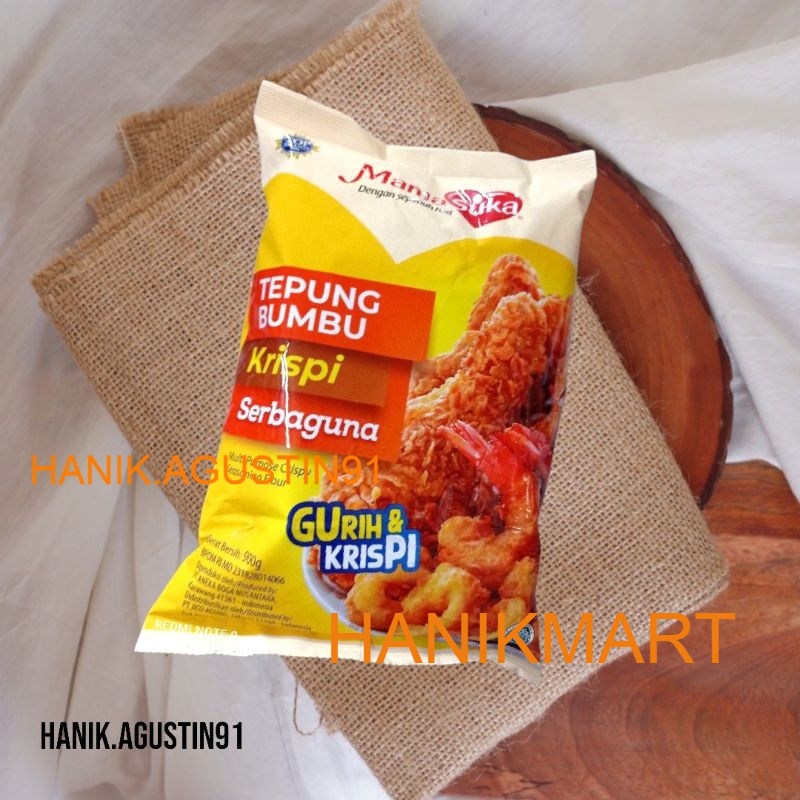 

Mama Suka Tepung Bumbu Krispi Mamasuka 900gr / Tepung Bumbu Serbaguna Mama suka HM91