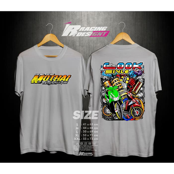 Kaos T-shirt Mothai Thailook Honda Beat Fi Kualitas Distro Terbaru -PROVERMERCH
