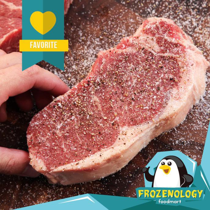 

DISKON! Daging Sapi Sirloin Steak Import AUS Beef Grade A