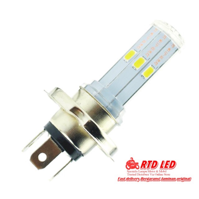 lampu motor H4 Lampu utama led RTD M11P H-4 DC Original