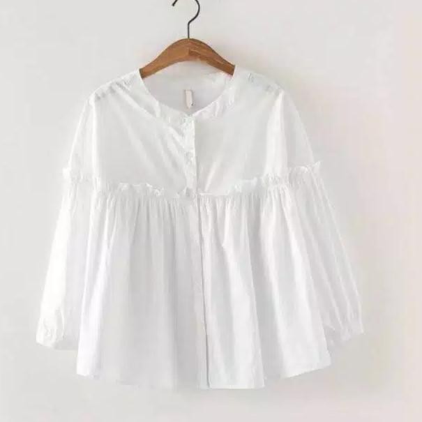 [SP FR 16F0AY] PAKAIAN WANITA - MANGGO BLOUSE - ATASAN WANITA - BLOUSE WANITA - PAKAIAN TERMURAH ￡