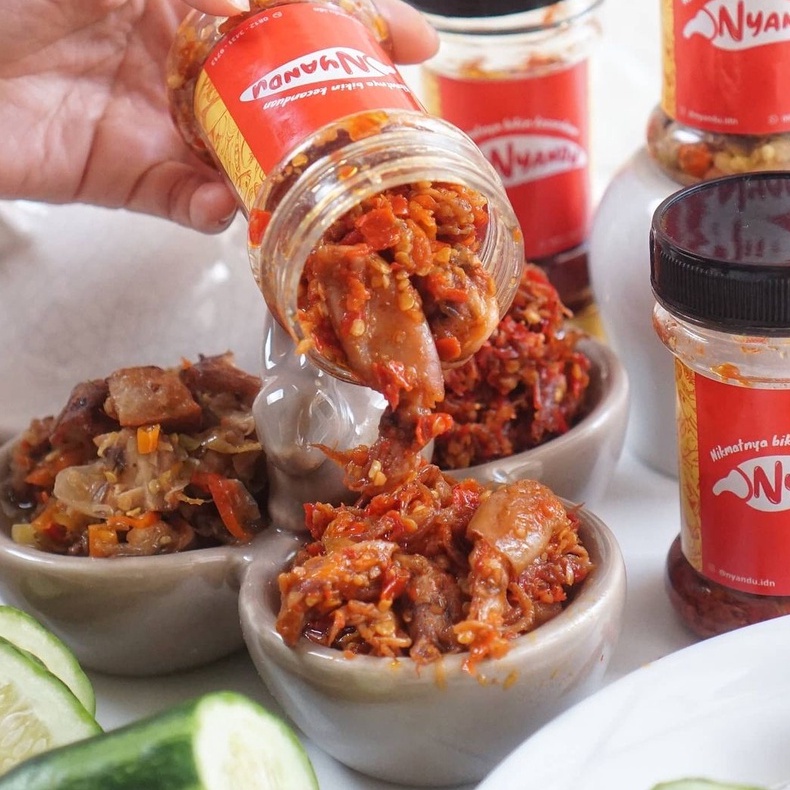 

NYANDU - Sambel BABY CUMI CANDU & NAMPOL / Sambel rumahan (BEST SELLER)