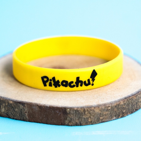 Pikatchu Wristband by Embracelet | Gelang Karet Silicone