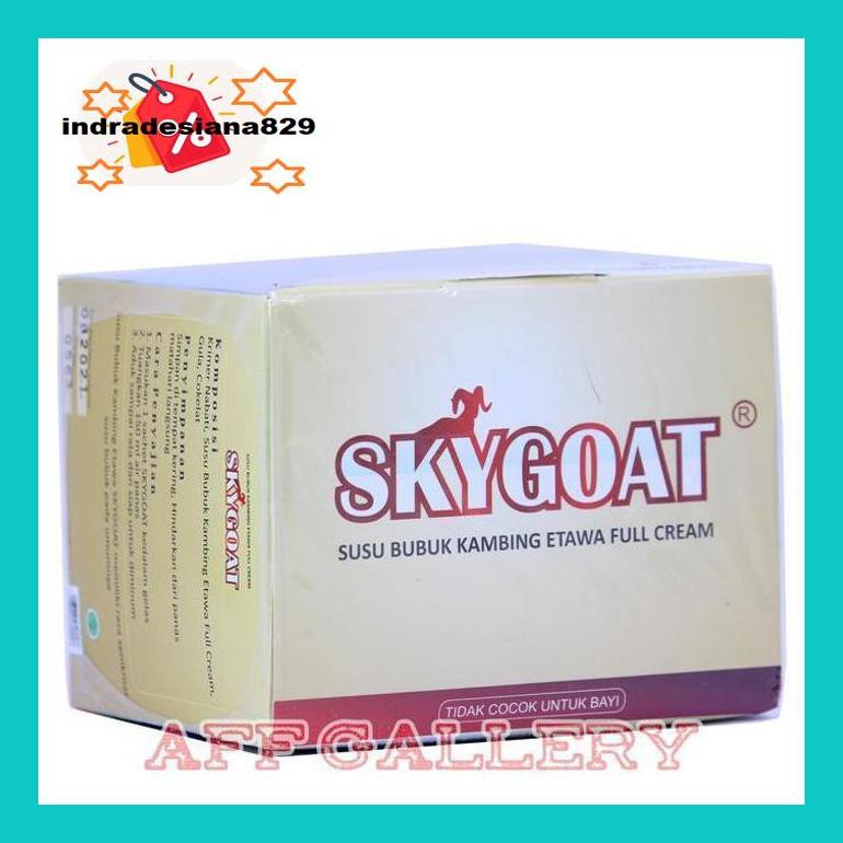 

S504Dpsum Skygoat Susu Kambing Etawa Bubuk Full Cream | Sky Goat Rasa Cokelat Mkld50