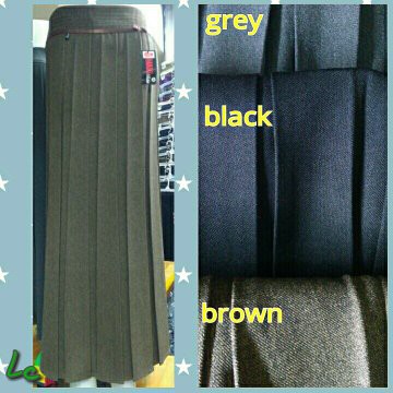 TERLARIS  Rok kerja plisket/ rok kantor/ rok resmi