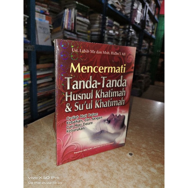 buku mencermati tanda Husnul khatimah dan su'ul khatimah