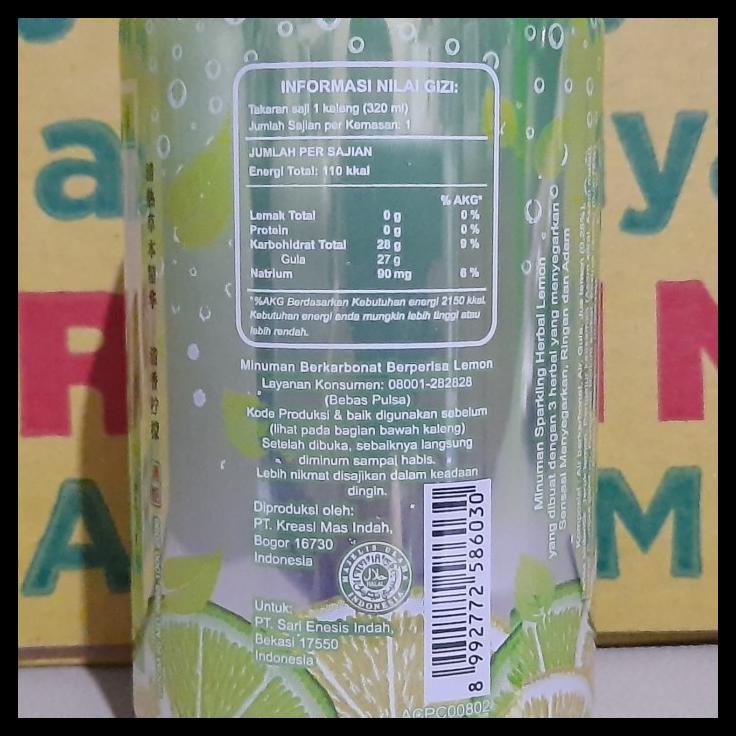 

DISKON TERBATAS !!! ADEM SARI CHINGKU SPARKLING HERBAL LEMON TERLARIS