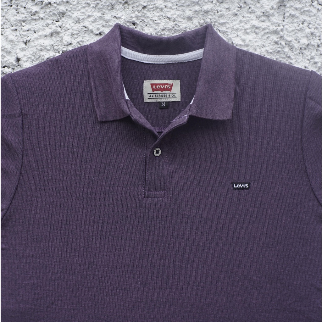 Kaos Pique Polo Levi's - Plum Navy