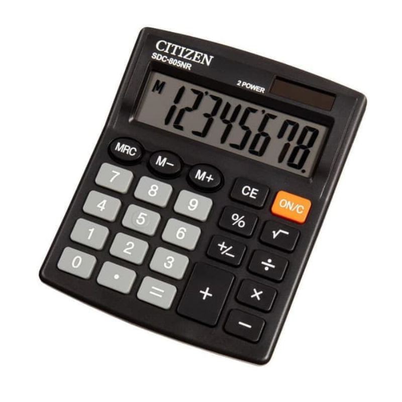 

ORIGINAL Citizen Calculator SDC-805NR - Kalkulator Meja Kantor Office