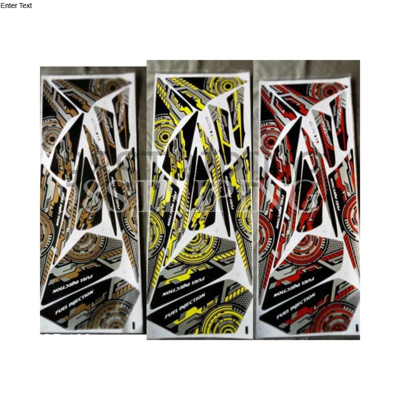 STIKER STRIPING VIXION OLD VARIASI