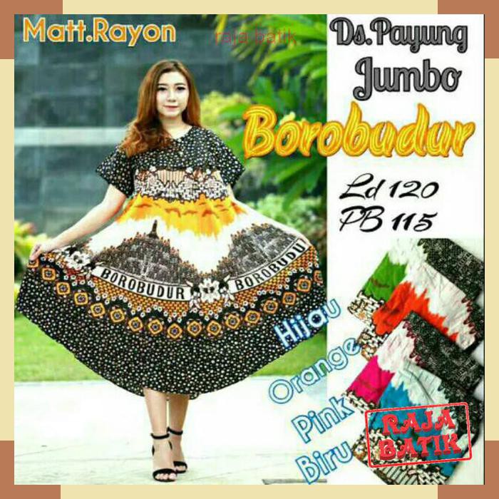 daster batik eceran grosir Daster payung jumbo borobudur grosir jogja