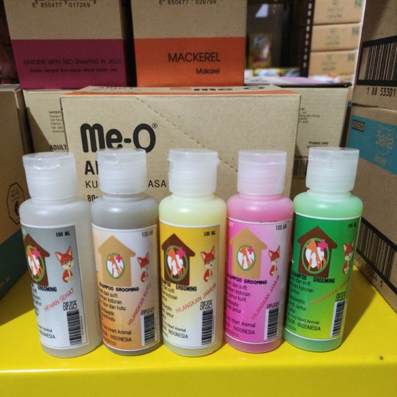 shampoo hol sia fha kutu jamur sehat kucing anjing 100ml