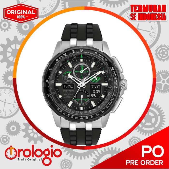 Citizen Eco-Drive Pro master Skyhawk A-T Polyurethane Watch JY8051-08E