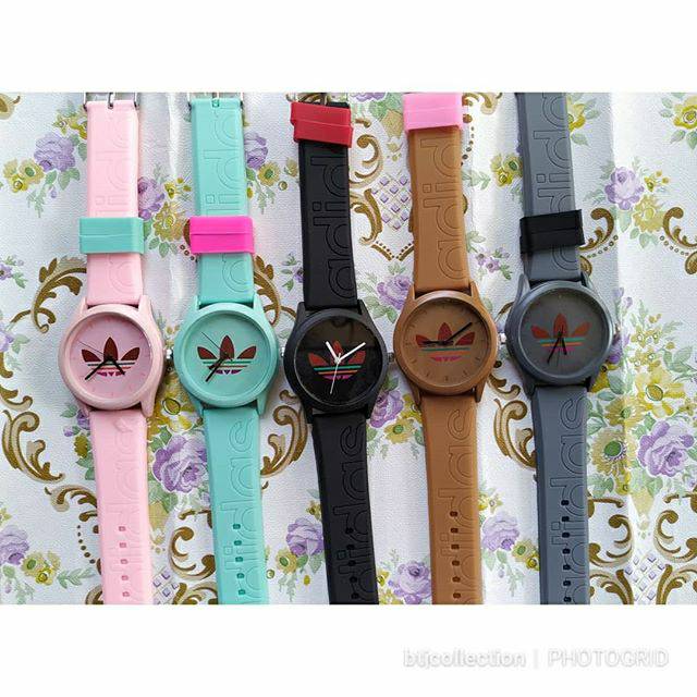 Jam adidas karet