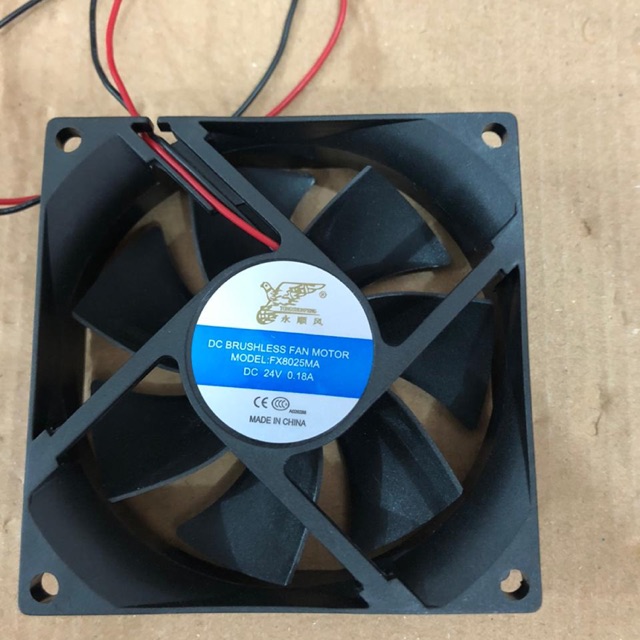 Fan DC 24v 8 cm