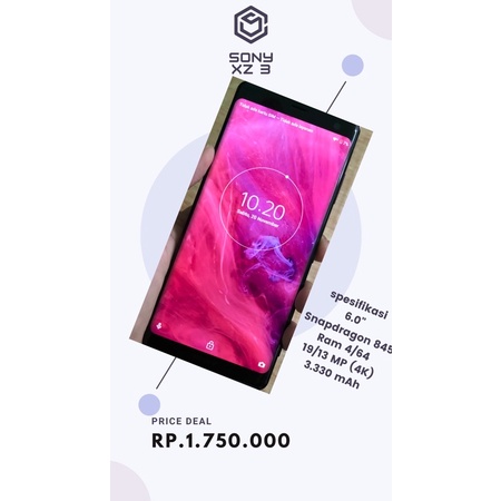 Sony xz3 4/64 (No minus)