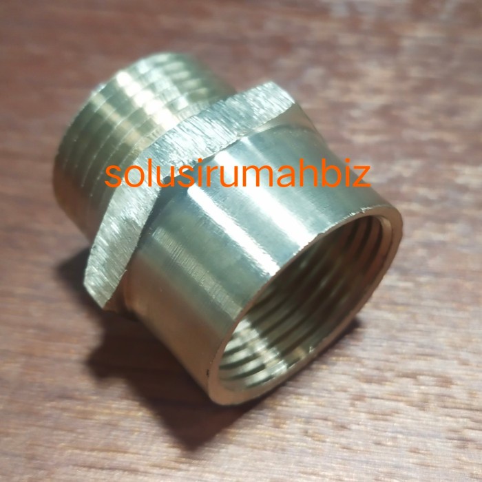 Sok Kran 3/4x3/4 Sock drat luar dalam 3/4" x 3/4 inch Kuningan sdd sdl