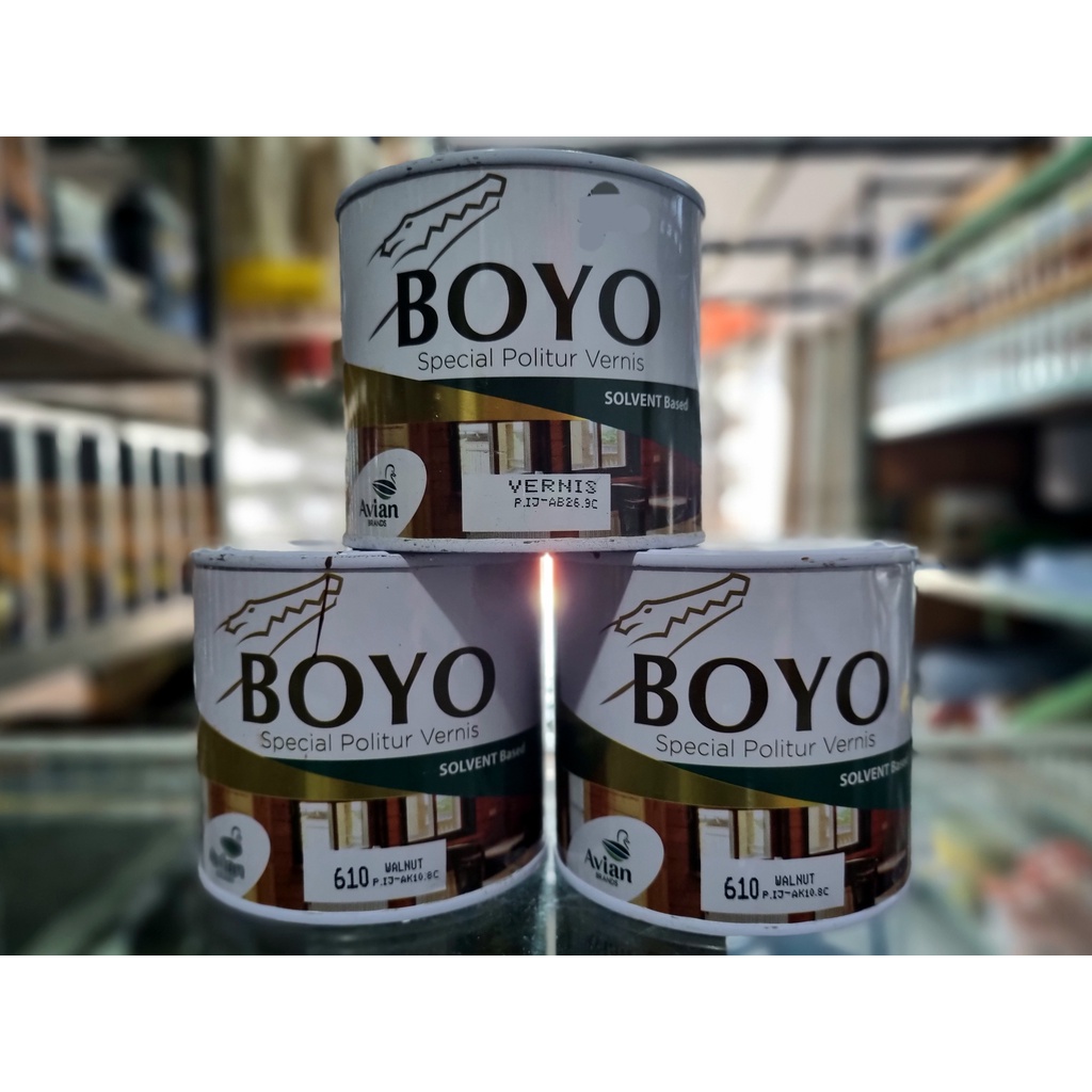 CAT KAYU VERNIS BOYO AVIAN 0,5LT