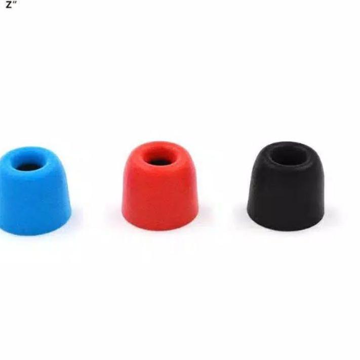 ✞PROMO✞ KZ knowledge zenith Noise Isolating Foam Ear Tips 3 PAIR dan 1 PAIR Eartips KZ Eartips Kz Fo