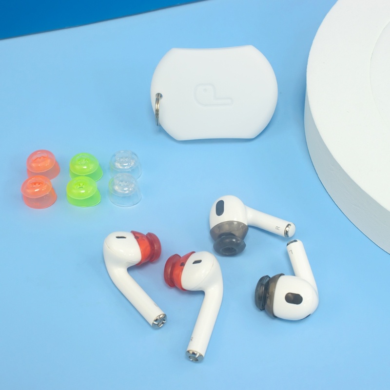 Holder Earbud Bahan Silikon Anti Slip Untuk 1 / 2 / 3