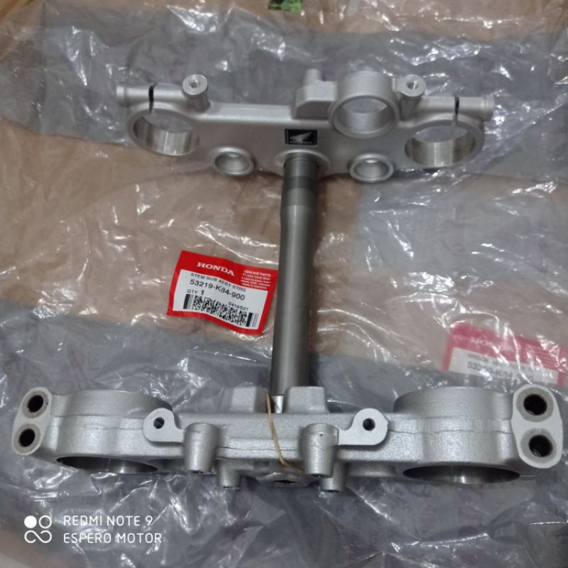 SEGITIGA ATAS DAN BAWAH CRF 150 CRF150 L ORI AHM