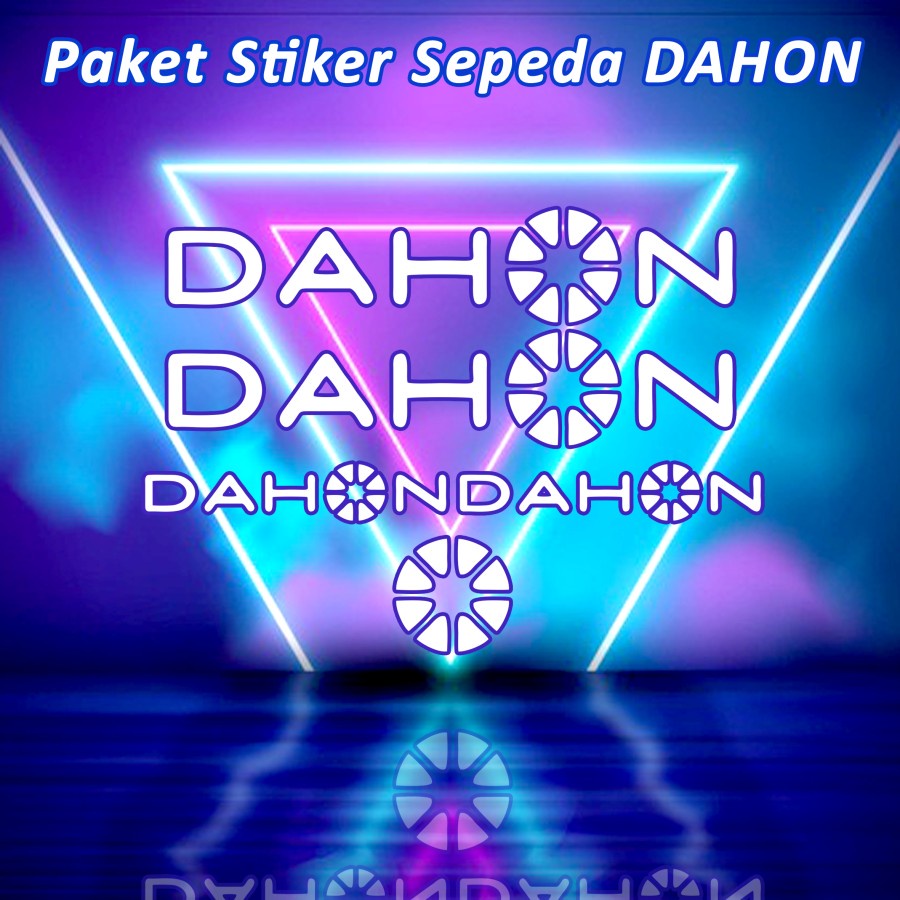 STIKER / CUTTING STICKER DAHON BIKE / SEPEDA DAHON PAKET By ADN