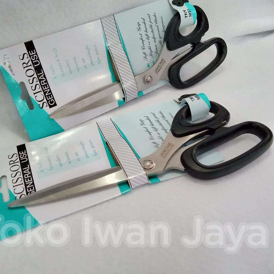 

Terlaris Janome Gunting Kain Merk Janome Stainless Steel - 8,5 Inch ,.