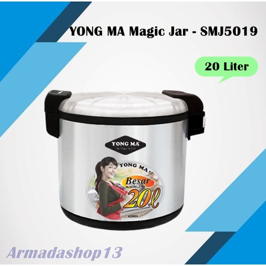 Magic jar YONG MA Magic Jar Penghangat Nasi 20 Liter - SMJ5019 / SMJ 5019 / SMJ-5019