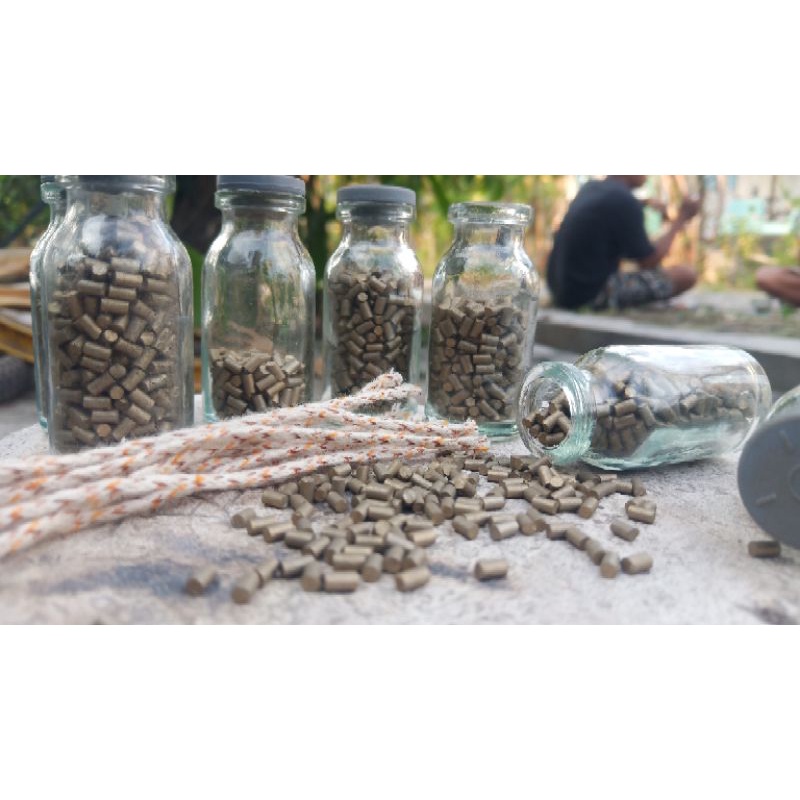 flint (batu) dan wick (sumbu) korek zippo