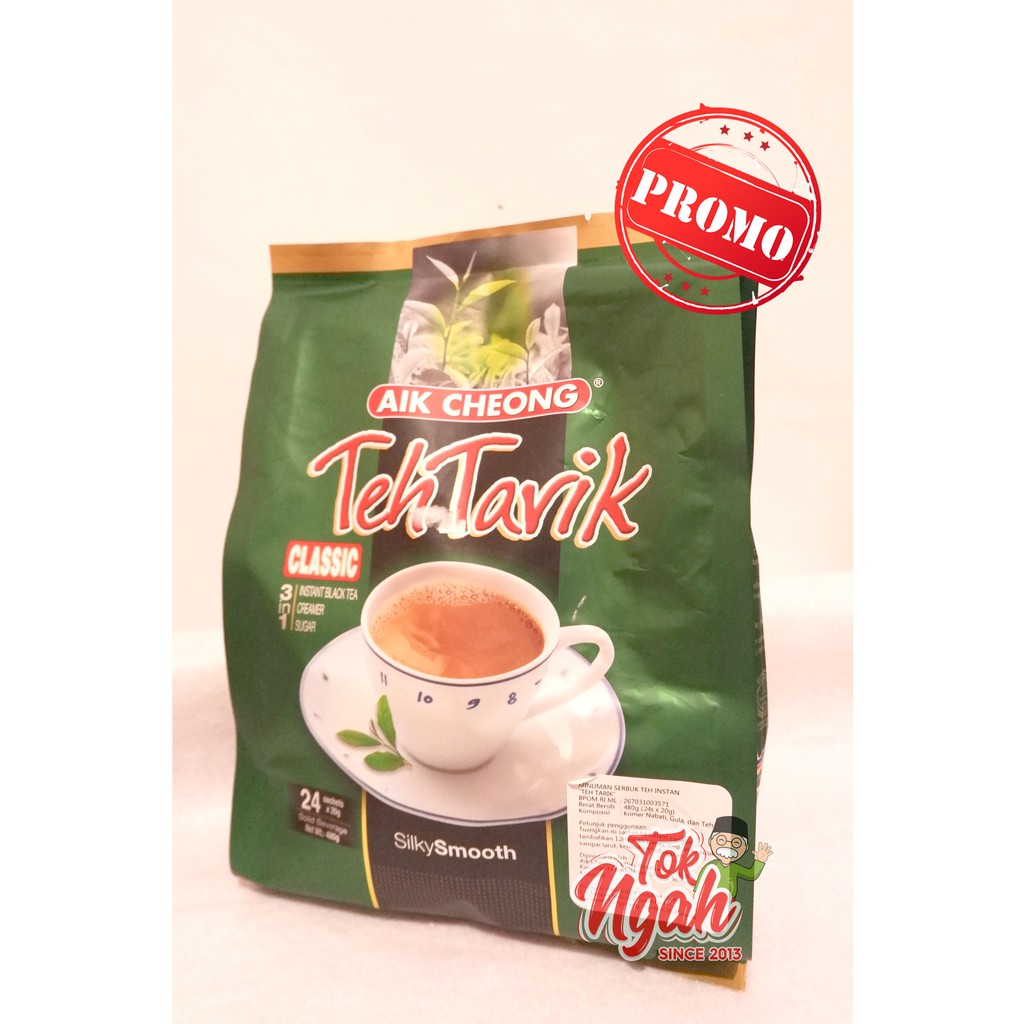 

Teh Tarik Malaysia Aik Cheong 3in1 Classic / Malaysian Tea / Milk Tea Aikcheong