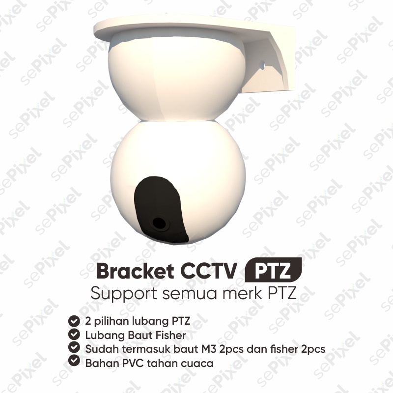 Bracket CCTV PTZ IP Camera