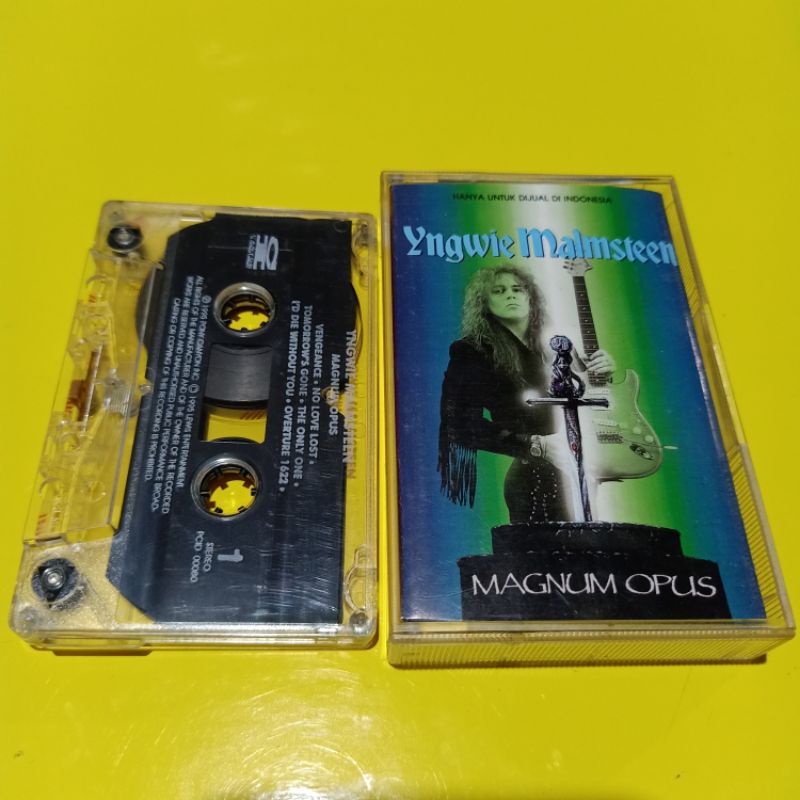 Kaset YNGWIE MALMSTEEN Magnum Opus
