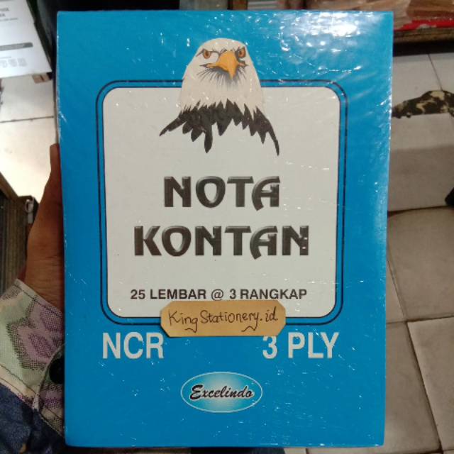 

[PCS] Nota besar 3 ply excelindo (hanya untuk 10 buku)