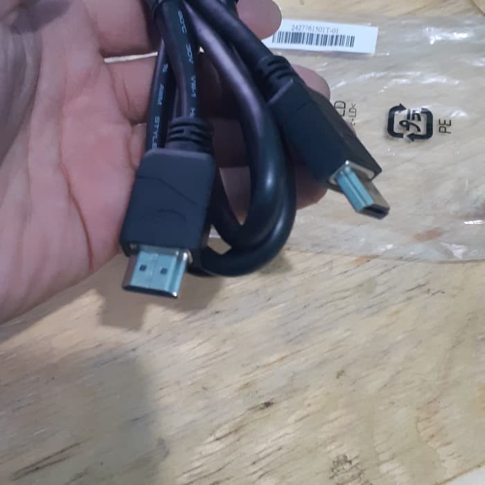 Kabel HDMI To HDMI Original Cabutan Monitor LG - Cable HDMI Male Ori