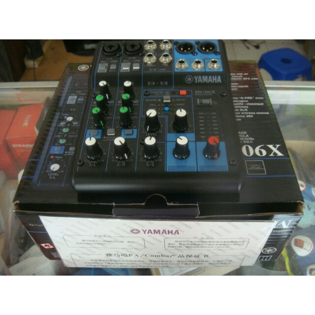 Mixer Yamaha MG06X MG 06X MG06 X MG 06 X