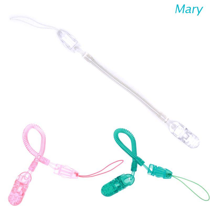 Mary Rantai Klip Holder Dot Empeng Bayi Newborn Retractable